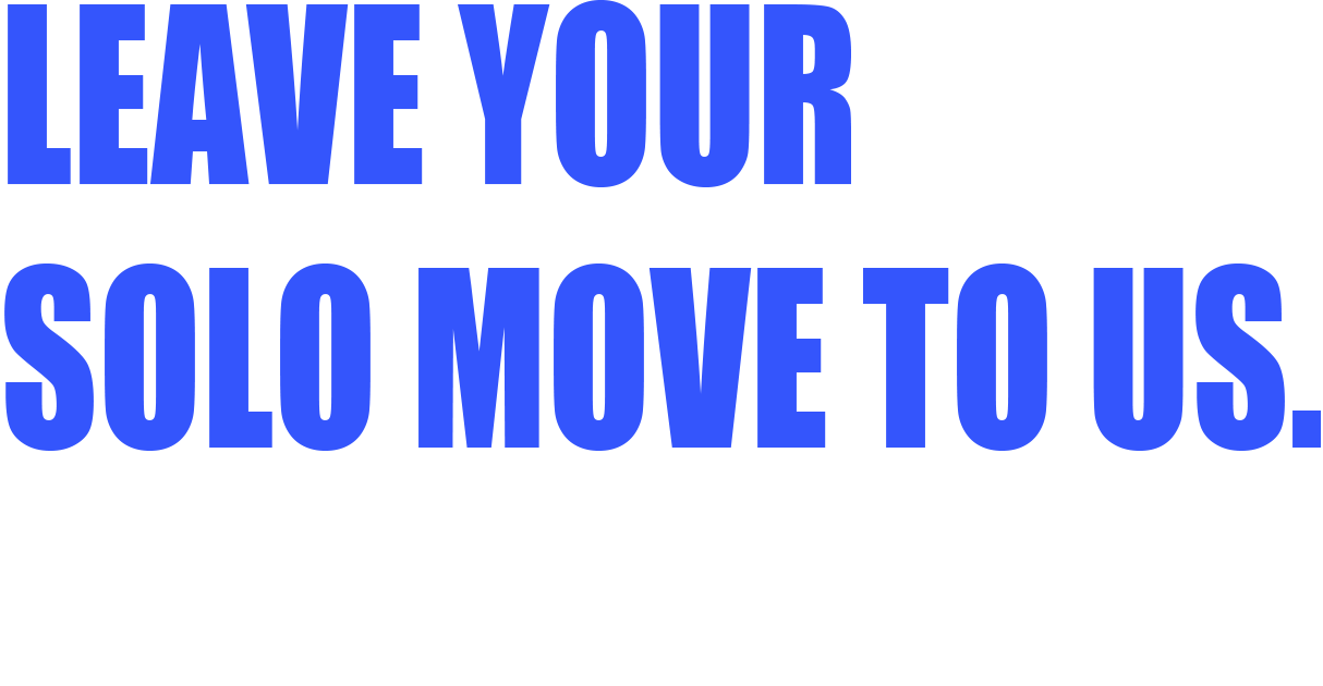 単身引っ越し、プロにお任せください。